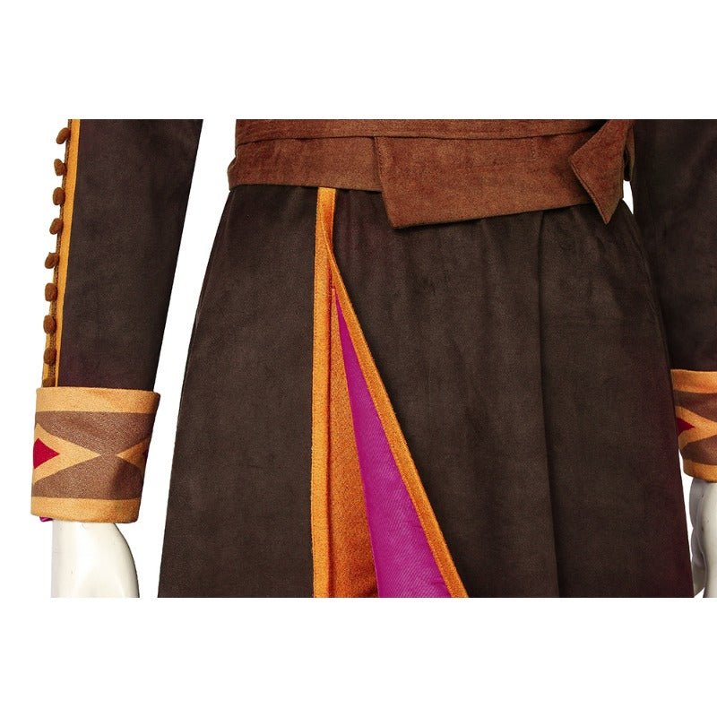 Conjunto Épico de Anna de Frozen II con Zapatos - Abraza la Magia de Arendelle - Fantasia Cosera