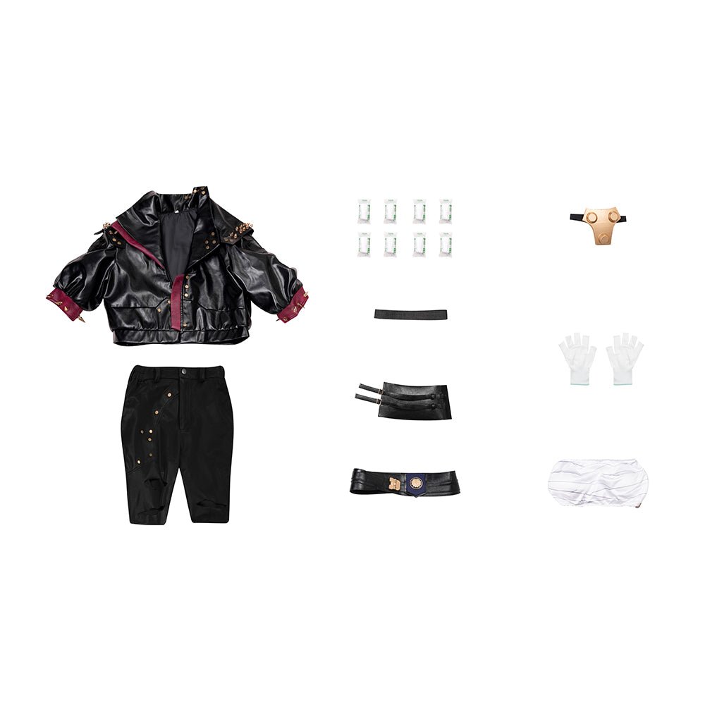 Chaqueta de Cuero Negro Arcane 2 Vi - Traje de Cosplay de Alta Calidad para Gamers - Fantasia Cosera