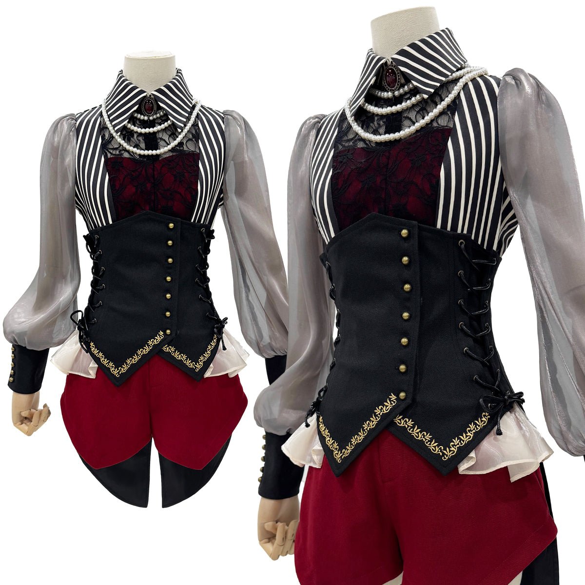 Traje de Cosplay Wakutenshi Wakamatsu de BanG Dream! Ave Mujica - Outfit Anime de Calidad Premium - Fantasia Cosera