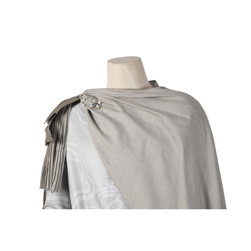 Traje de Cosplay de Elfo Elrond de Los Anillos de Poder para Hombres - Túnica, Capa y Armadura - Fantasia Cosera