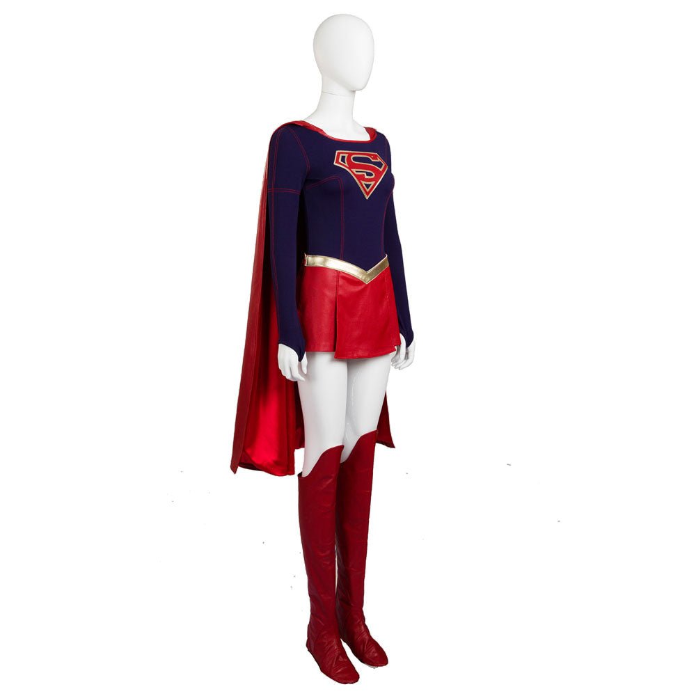 Traje de Supergirl de The Flash - Outfit de Supergirl de Alta Calidad - Fantasia Cosera