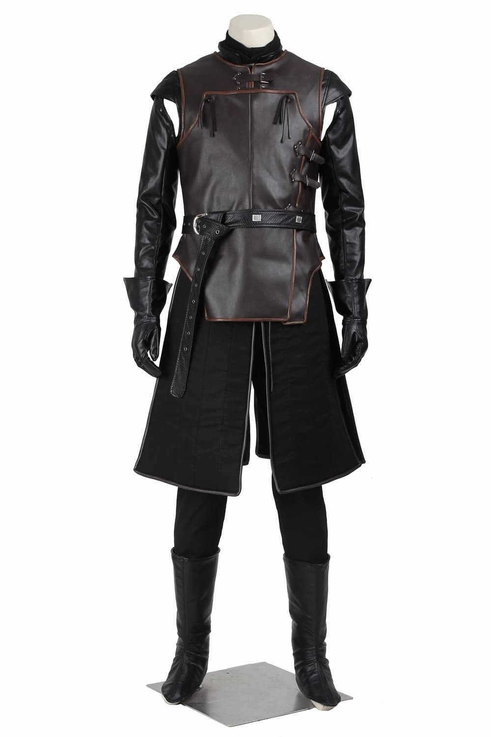Disfraz de Jon Snow para Hombres - Traje de la Guardia de la Noche para Halloween y Carnaval - Fantasia Cosera