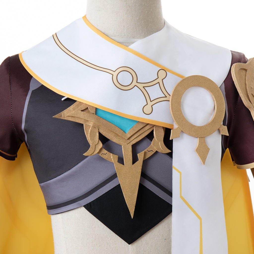 Traje de Cosplay de Genshin Impact - Viajero (Aether) | Inspirado en Anime - Fantasia Cosera