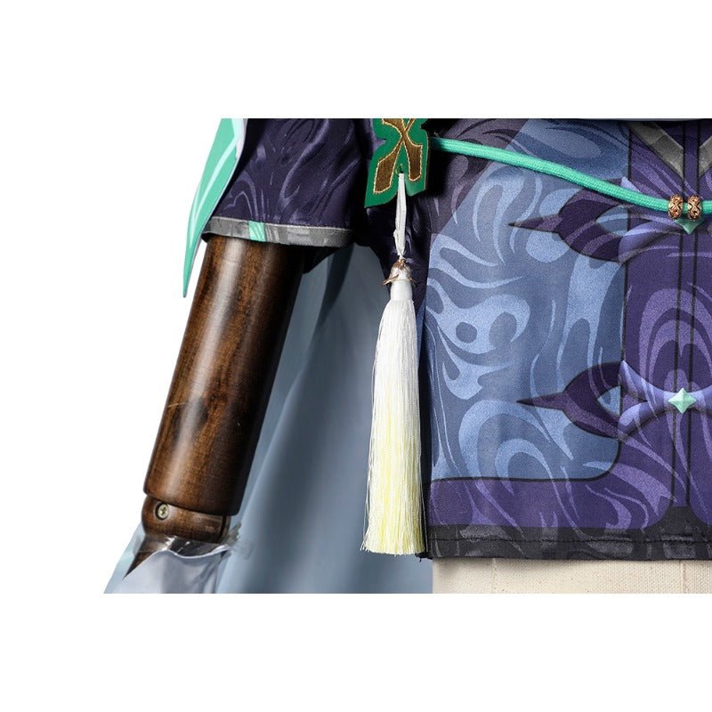 Disfraz de Baizhu de Genshin Impact Tamaño Estándar Traje de Halloween - Fantasia Cosera