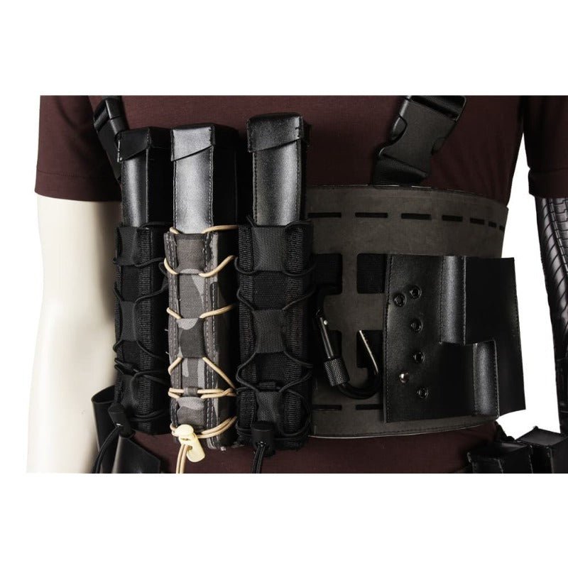 Traje de Cosplay de Cable & Deadpool 2 - Juego Completo con Zapatos - Fantasia Cosera