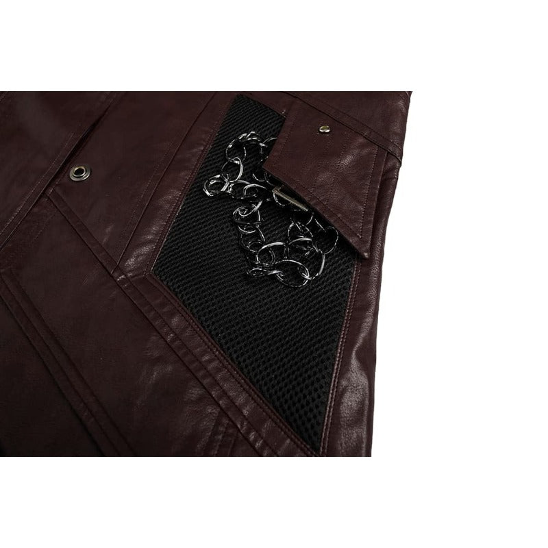 Traje de Cosplay de Yondu Udonta para Adultos y Niños | Outfit de Película en Cuero Marrón para Halloween - Fantasia Cosera