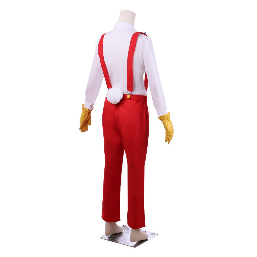 Traje de Cosplay de Roger Rabbit para Adultos - Divertido Disfraz de Conejo de Dibujos Animados - Fantasia Cosera