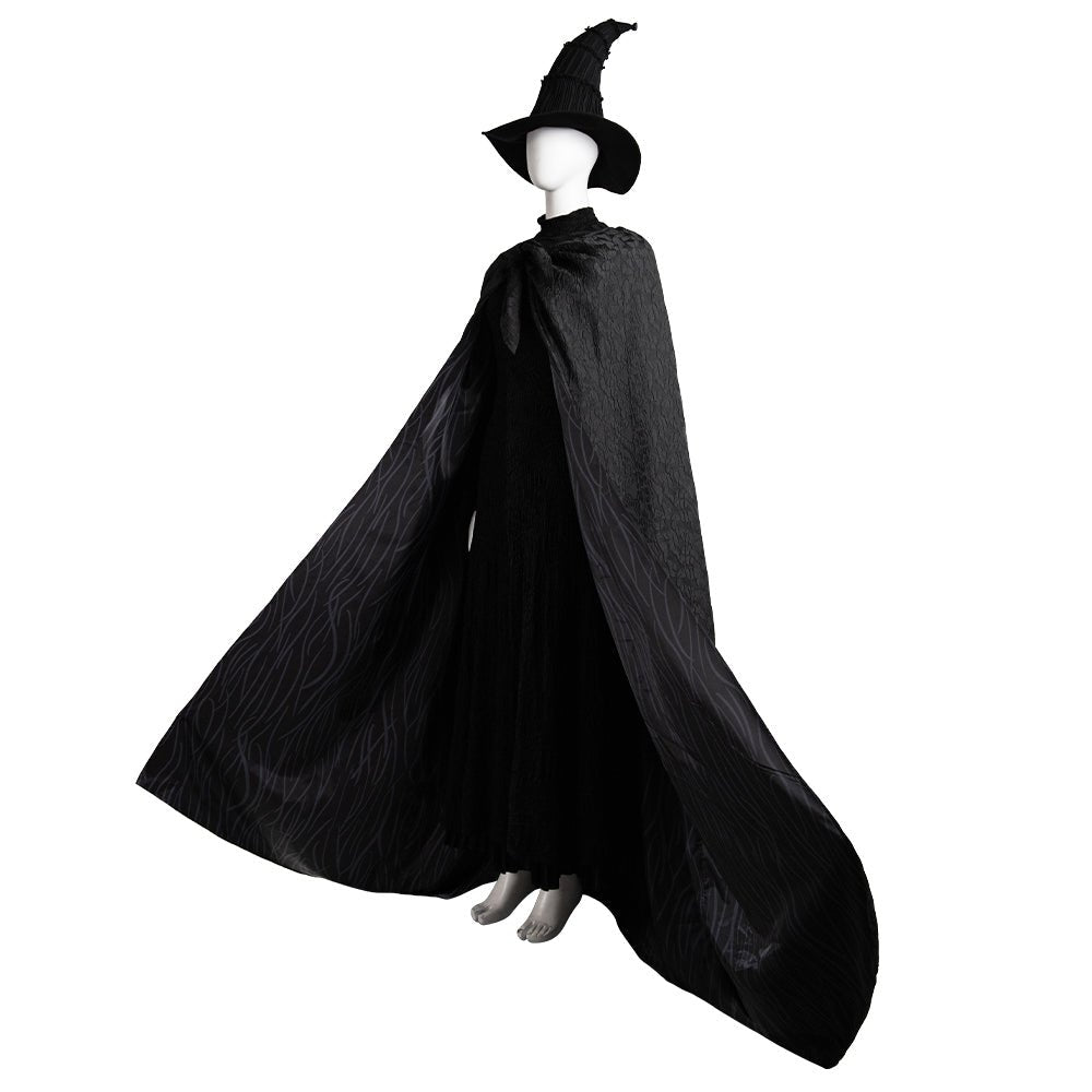 Traje de Cosplay de Elphaba del Musical Wicked - Calidad Premium para Representaciones - Fantasia Cosera