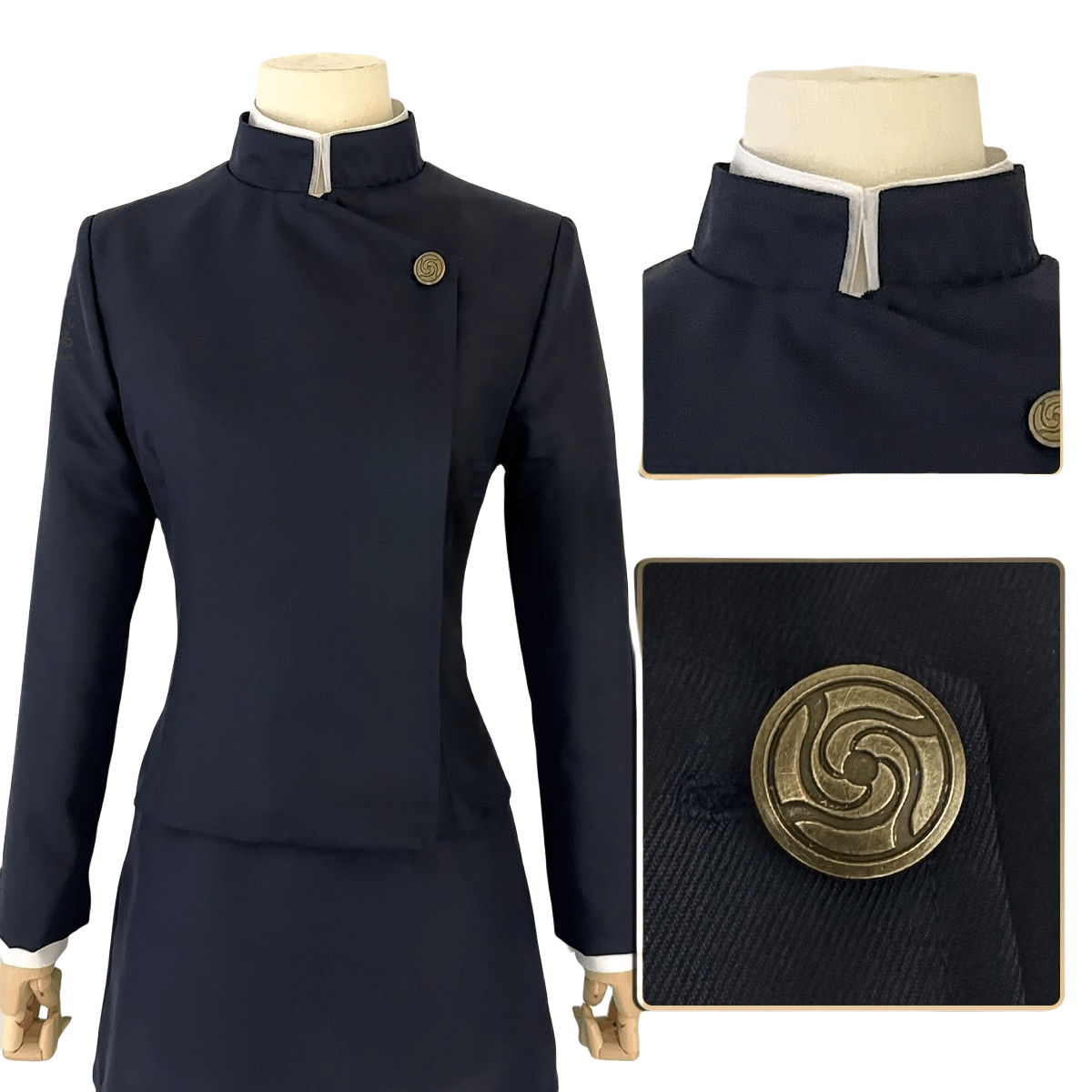 Traje de Cosplay de Maki Zenin de Jujutsu Kaisen - Outfit de Anime de Alta Calidad - Fantasia Cosera