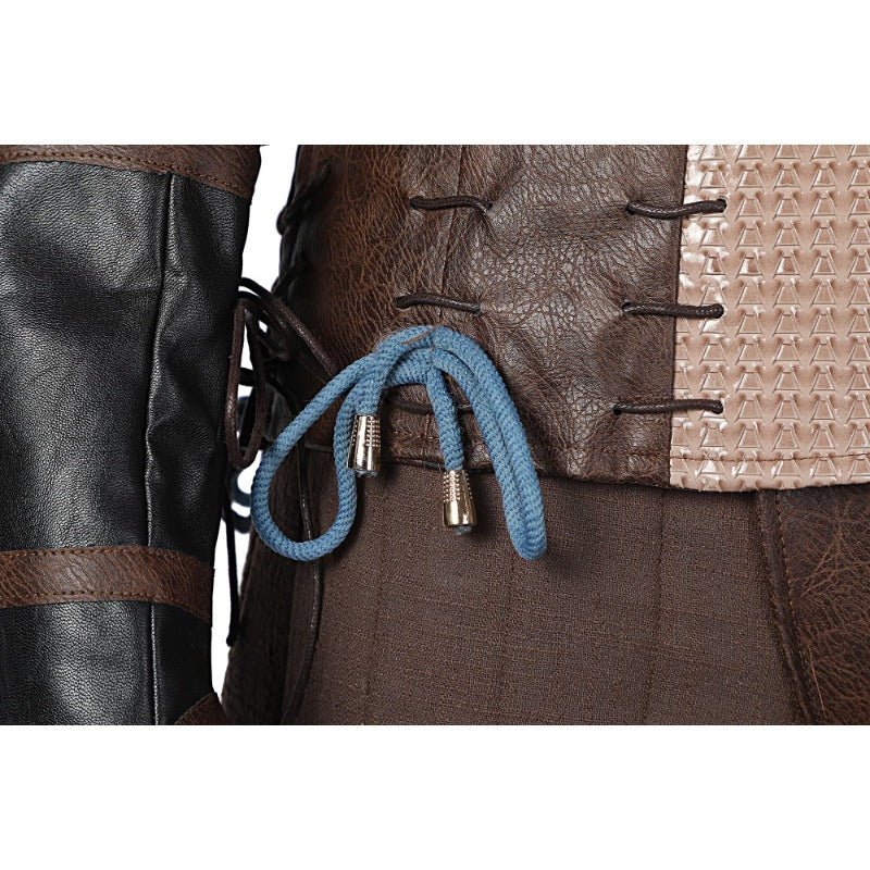 Traje de Cosplay de Geralt de Rivia de The Witcher 3 - Chaqueta de Cuero para Halloween y Eventos - Fantasia Cosera