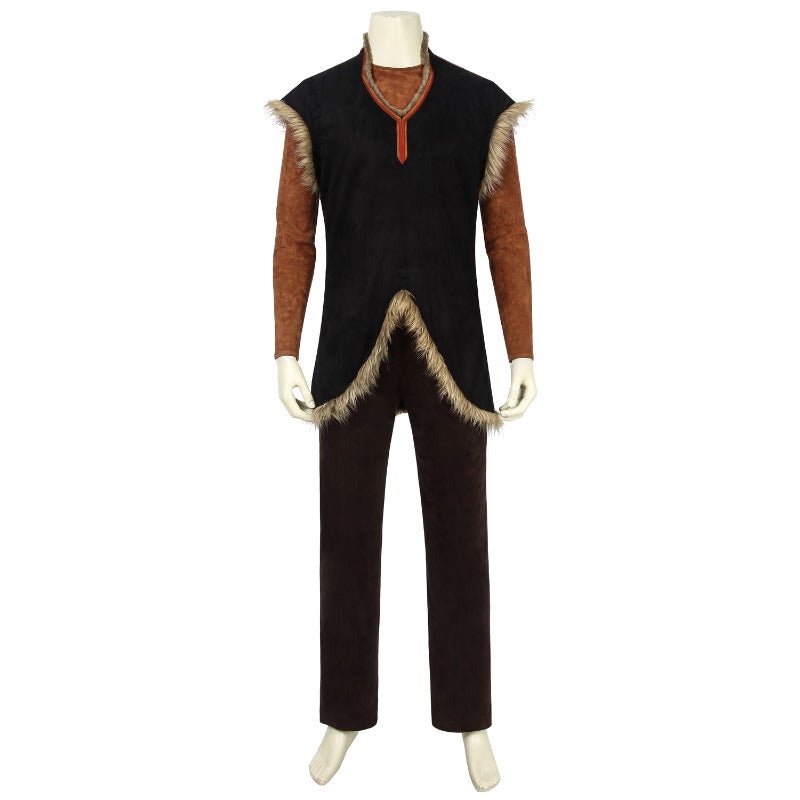 Disfraz de Kristoff de Frozen 2 para Hombres - Traje Completo de Cosplay con Accesorios para Halloween - Fantasia Cosera