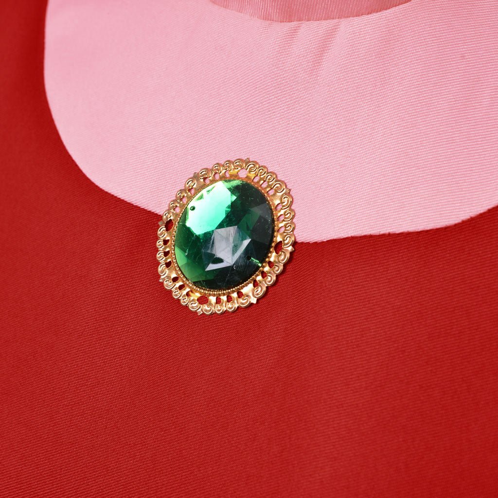 Disfraz de Lady Tremaine | Vestido de Reina Roja para Mujer | Traje para Halloween y Serie Disney - Fantasia Cosera