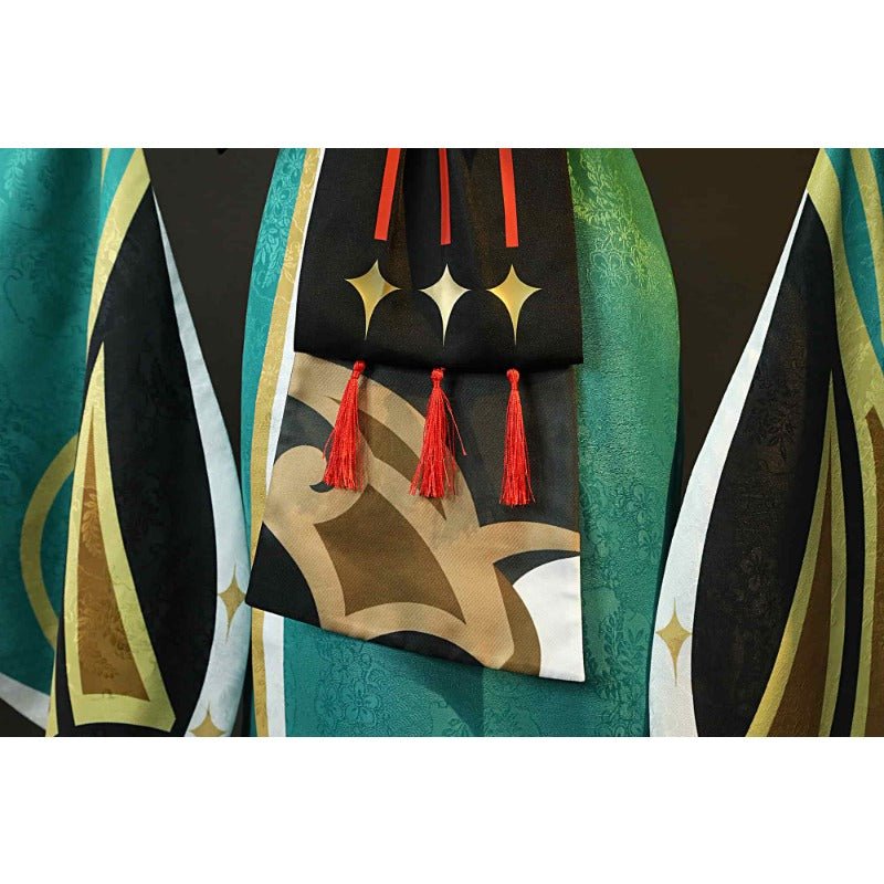 Traje de Cosplay de Genshin Impact Ms Hina/Gorou para Halloween y Carnaval - Fantasia Cosera