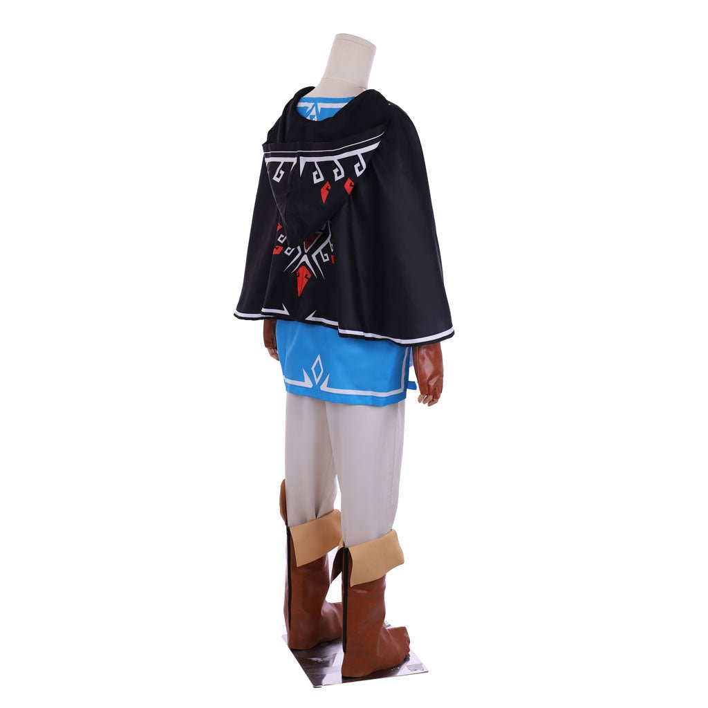 Juego Zelda: Aliento de lo Salvaje Traje Cosplay Link Conjunto Completo - Outfit Auténtico de Héroe - Fantasia Cosera