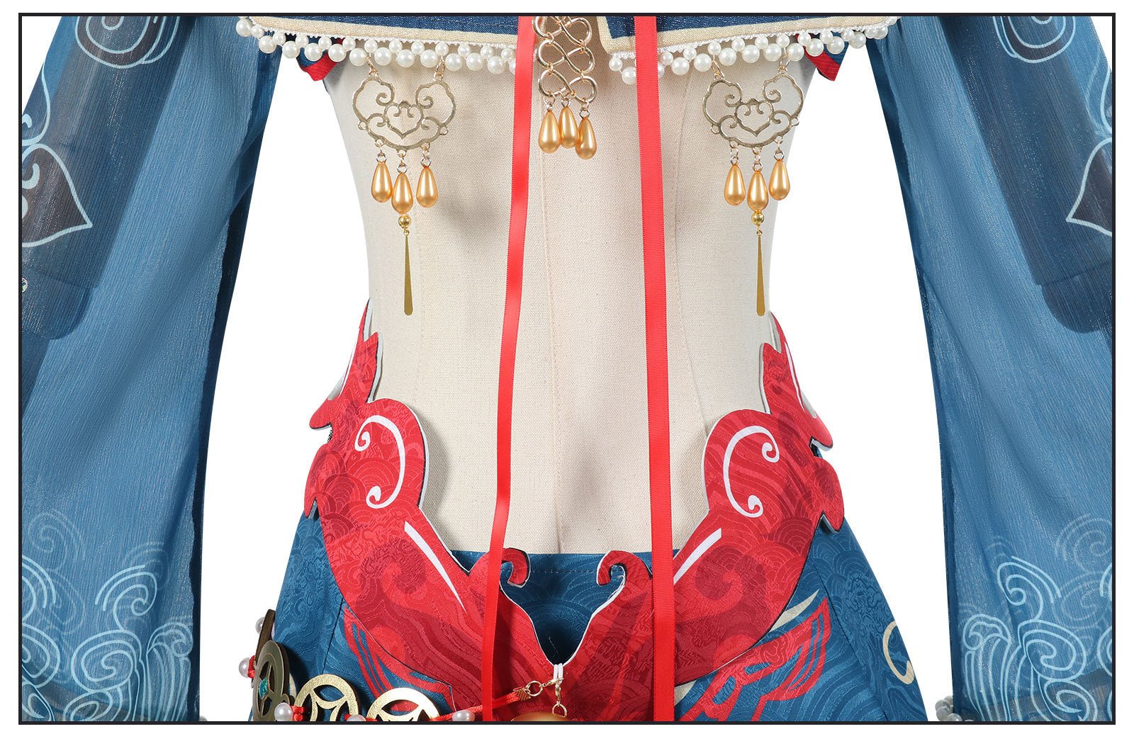 Traje de Cosplay de Yu Linglong de Genshin Impact – Adorable Pequeña Zombie Ink-Traveler - Fantasia Cosera