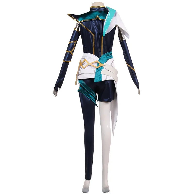 Traje de Cosplay Scorn of the Moon de LOL para Mujer, Uniforme de Centinela de la Luz para Fiestas de Halloween - Fantasia Cosera