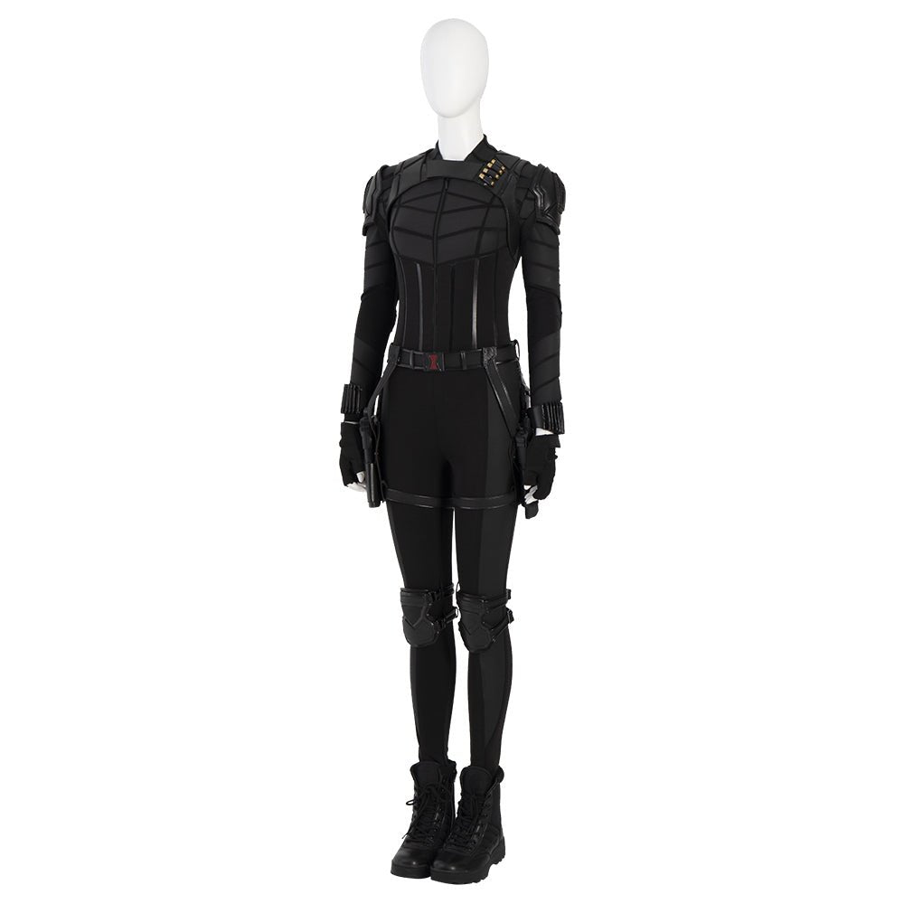 Traje de Combate Negro de Yelena Belova para Mujeres – Ajuste Personalizado, Halloween - Fantasia Cosera