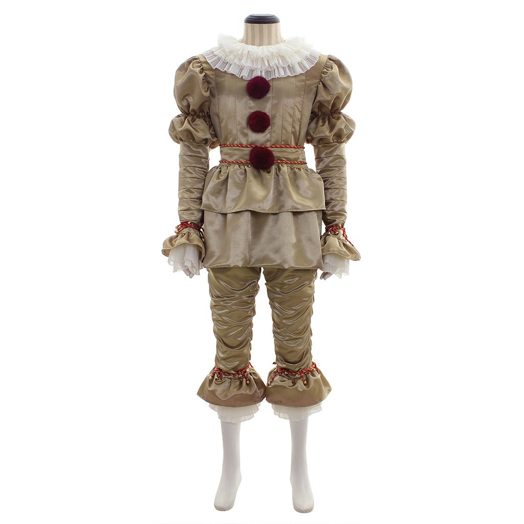 Disfraz de Pennywise El Payaso Bailarín - Vestuario de Terror de la Película It Capítulo Dos - Fantasia Cosera