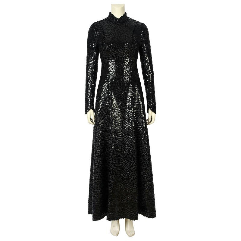 Vestido Largo de Cosplay de Sansa Stark Conjunto Completo para Mujer Disfraz de Halloween - Fantasia Cosera