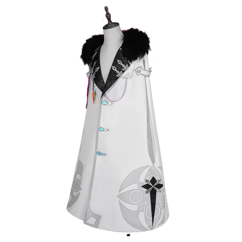 Traje de Cosplay de Genshin Impact Fatui Harbinger Marionette - Fantasia Cosera