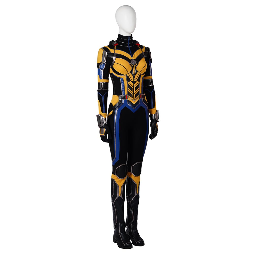Traje de Hope Wasp de Ant-Man y la Wasp: Quantumania - Traje de Superhéroe para Mujer - Fantasia Cosera