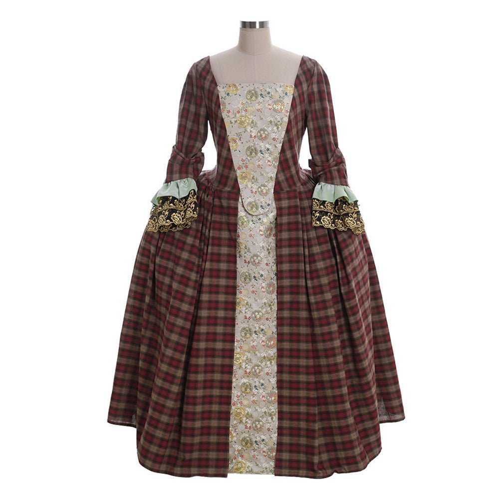Vestido Inspirado en Outlander | Cosplay de las Tierras Altas de Escocia para Mujeres - Fantasia Cosera