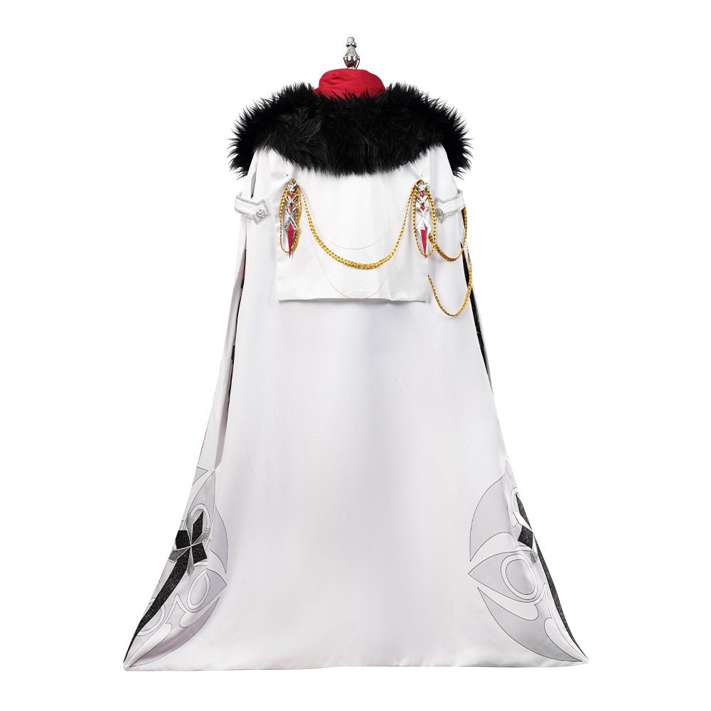 Traje de Genshin Impact Fatui Cloak para Pierr Pantalone Tartaglia Harlequin Doctor Sandrone Columbina Regretor - Fantasia Cosera