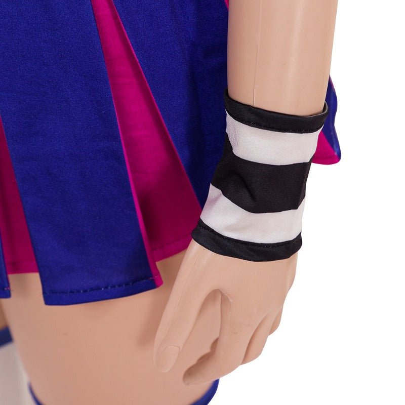 Traje de Cosplay de Juliet Starling - Conjunto de Top y Falda de Lollipop Chainsaw para Mujeres y Niñas - Fantasia Cosera