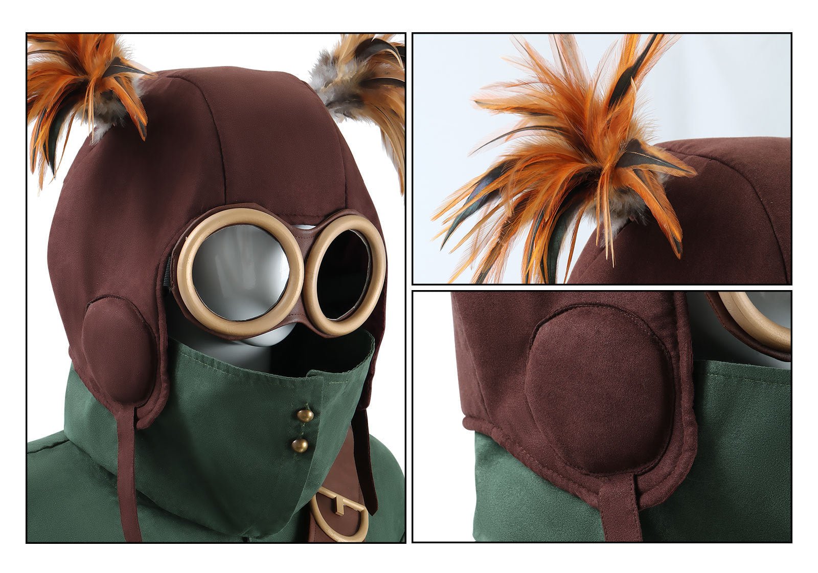 Traje de Cosplay de Little Nightmares III – Outfit Punk de Alone - Fantasia Cosera