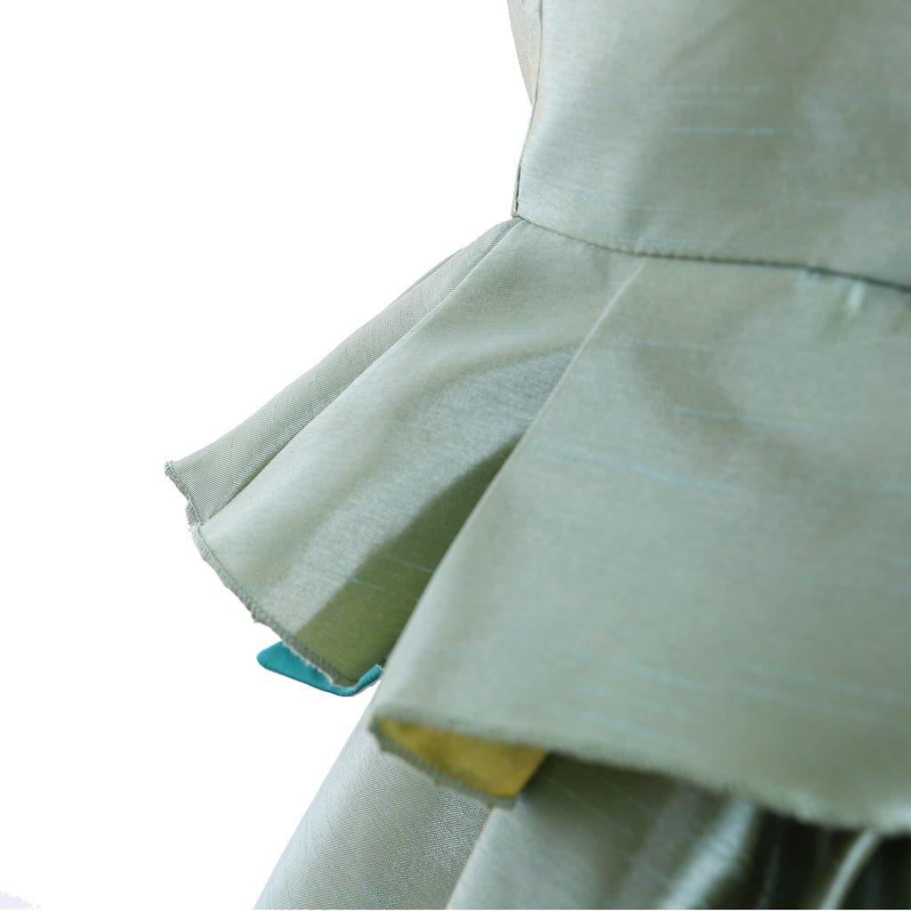 Vestido de Glinda la Bruja Buena para Mujer - Traje Cosplay Adulto del Musical Wicked - Fantasia Cosera