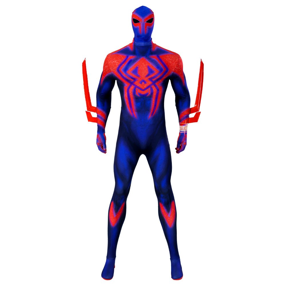 Traje de Cosplay de Spider-Man: Across the Spider-Verse con Capa - Fantasia Cosera