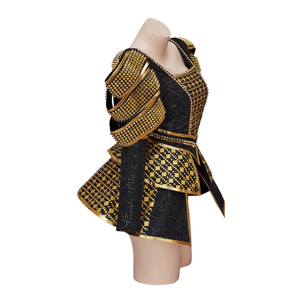 Traje de Catalina de Aragón | Disfraz de Six El Musical | Vestuario de Teatro Broadway para Mujeres - Fantasia Cosera