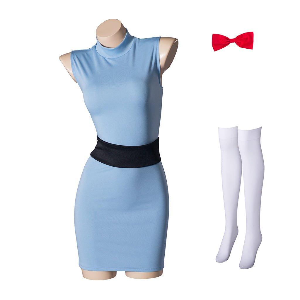 Vestido Cosplay Blossom Bubbles Buttercup | Rosa, Azul, Verde para Mujer | Disfraces Halloween y Fiesta - Fantasia Cosera