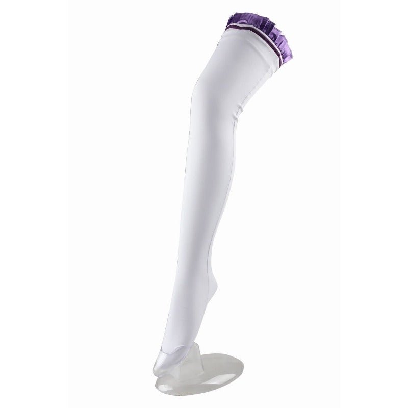 Traje de Cosplay de Emilia - Re:Zero Kara Hajimeru Isekai Seikatsu Vestido de Anime con Tocado para Fiesta de Halloween - Fantasia Cosera