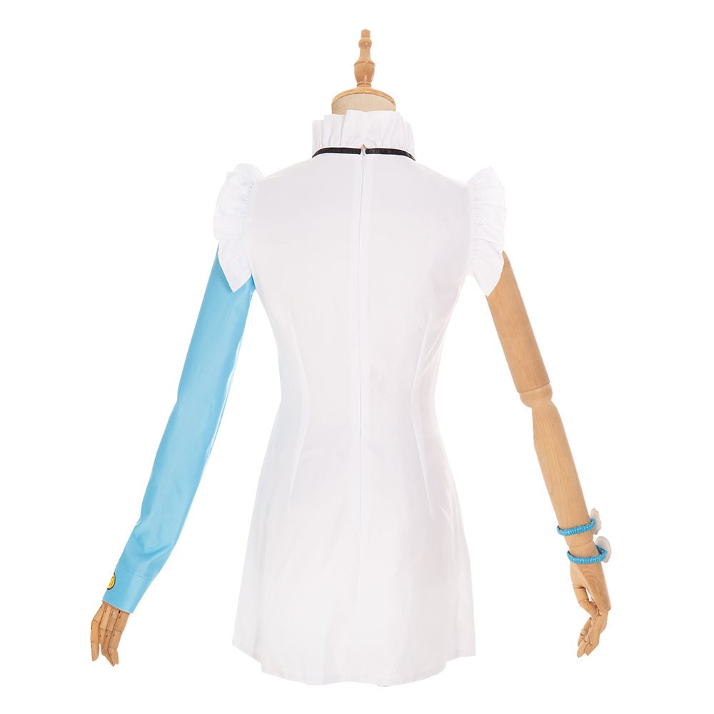 Traje de Cosplay de Uta Wuta - Versión Escenario Rojo | Outfit de la Canción del Mundo de One Piece - Fantasia Cosera