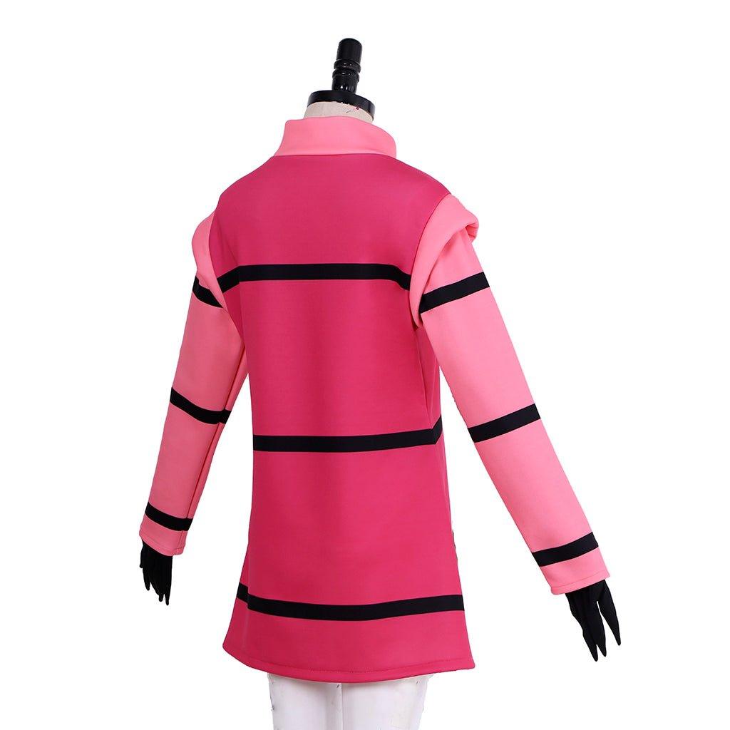 Chaqueta con Capucha Rosa para Mujer de ZIM Cosplay | Disfraz de Halloween y TV | Chaqueta de Cosplay de Invader ZIM - Fantasia Cosera
