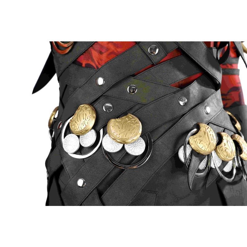 Conjunto de Cosplay de Karlach de Baldur's Gate - Fantasia Cosera