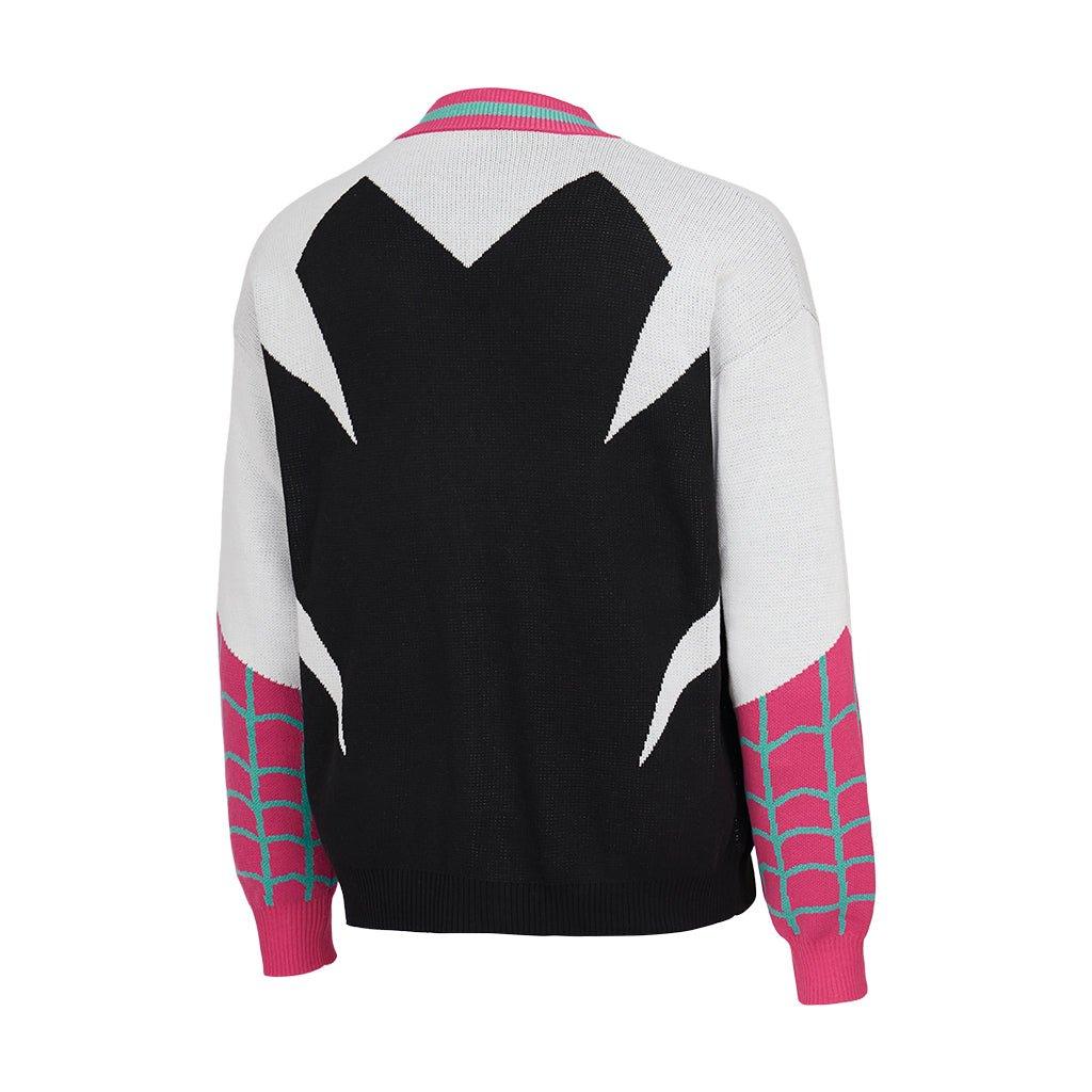 Chaqueta de Punto Gwen Cosplay | Cuello en V Unisex para Uso Casual, Halloween, Carnaval - Fantasia Cosera