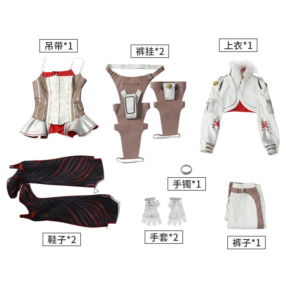 Traje de Cosplay de Loba de Apex Legends - Conjunto de Uniforme para Mujer para Halloween y Eventos - Fantasia Cosera