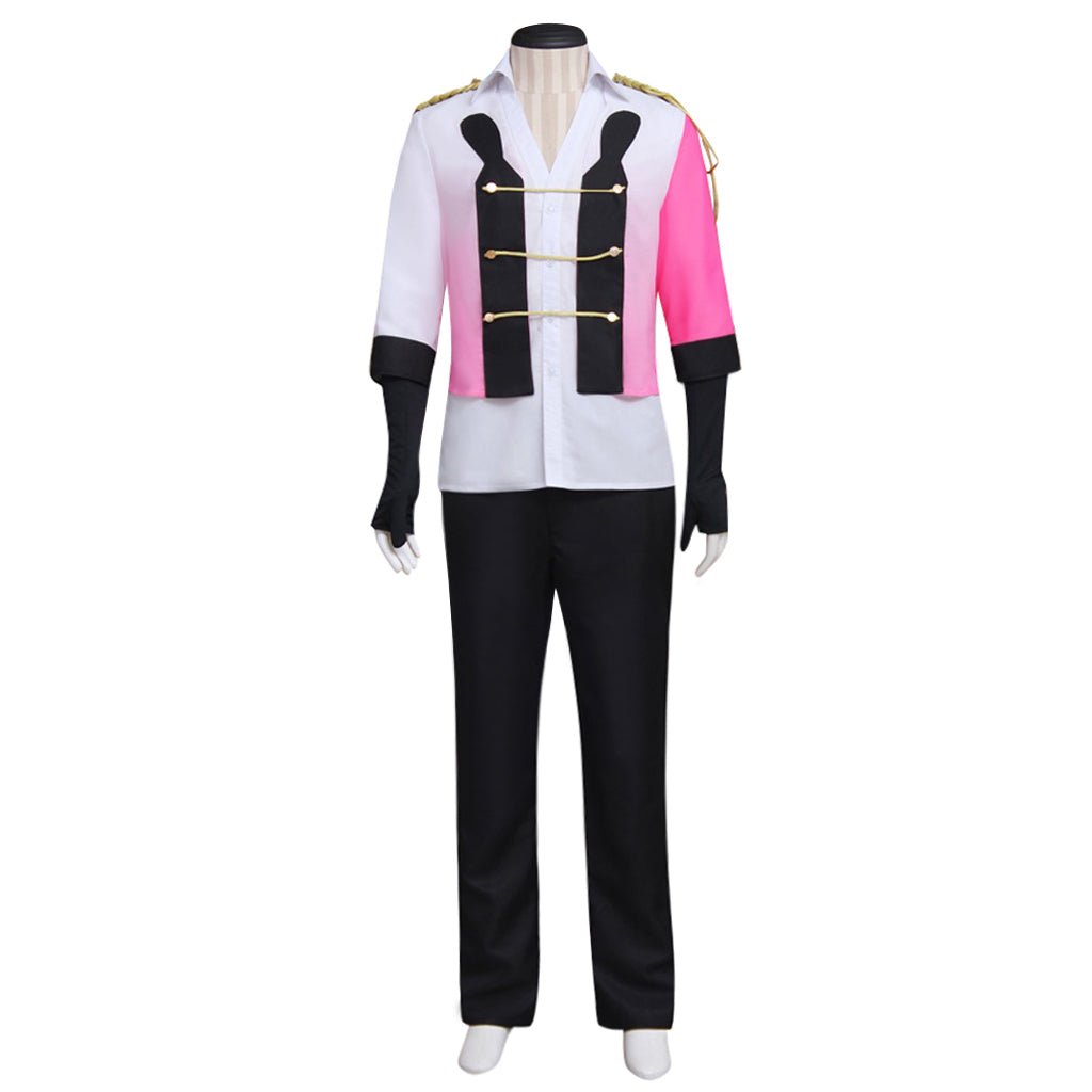 Traje de Patinaje Artístico Rosa de Victor Nikiforov de Yuri on Ice - Fantasia Cosera