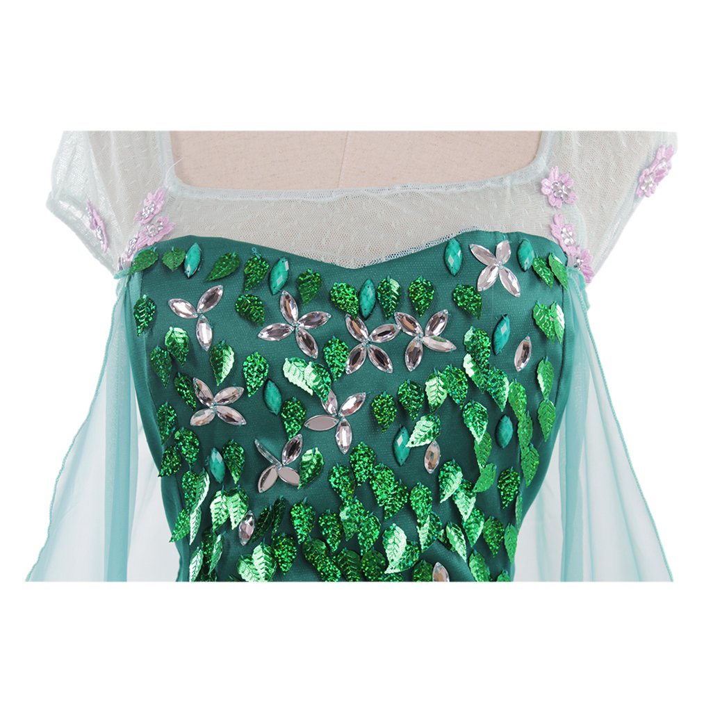 Serie de Trajes de Cosplay de Frozen Anna y Elsa | Vestidos de Princesa para Cosplay, Halloween y Fiestas - Fantasia Cosera