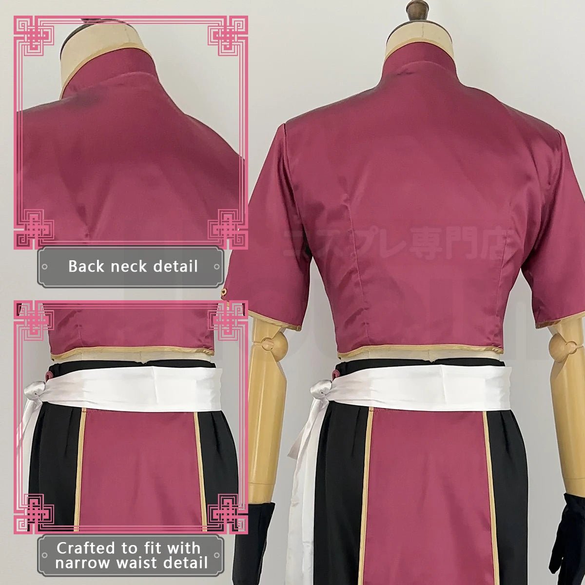 Traje de Cosplay de Ness de Blue Lock Anime - Traje Chino Kung Fu con Peluca Rosa de Fibra Sintética Tamaño Ajustable - Fantasia Cosera