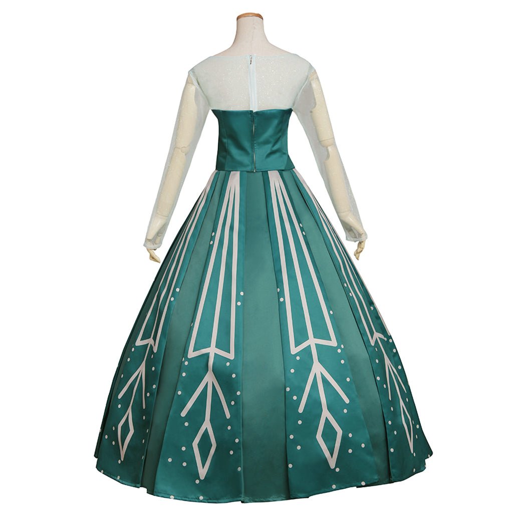 Serie de Trajes de Cosplay de Frozen Anna y Elsa | Vestidos de Princesa para Cosplay, Halloween y Fiestas - Fantasia Cosera
