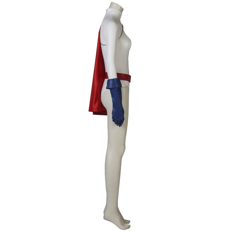 Traje de Power Girl Cosplay - Outfit Auténtico de Superheroína DC para Fans - Fantasia Cosera