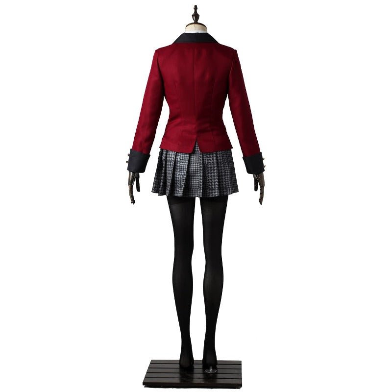 Traje de Cosplay de Yumeko Jabami de Kakegurui - Uniforme Escolar JK Japonés - Fantasia Cosera