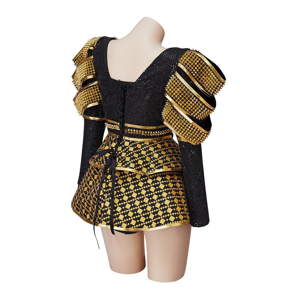 Traje de Catalina de Aragón | Disfraz de Six El Musical | Vestuario de Teatro Broadway para Mujeres - Fantasia Cosera