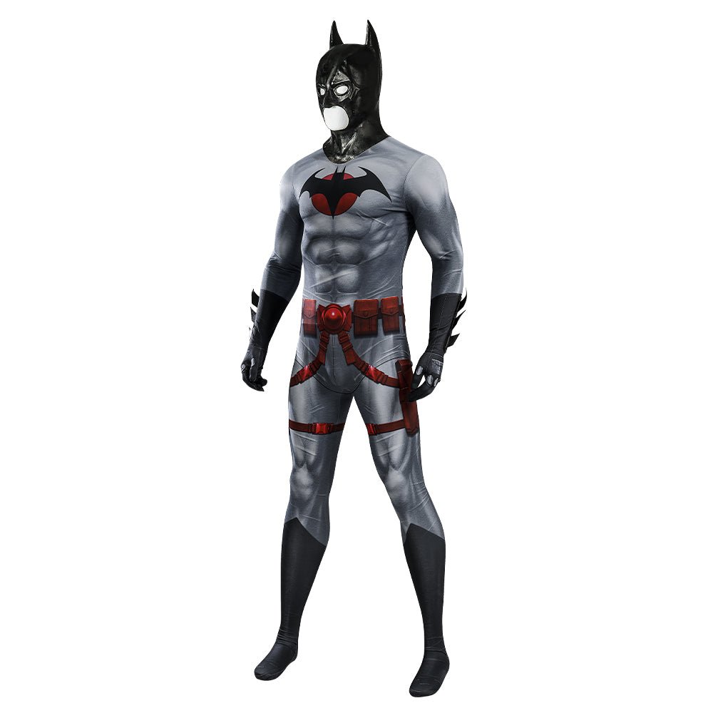 Traje de Batman Flashpoint Thomas Wayne Caballero de la Venganza Cosplay Halloween - Fantasia Cosera