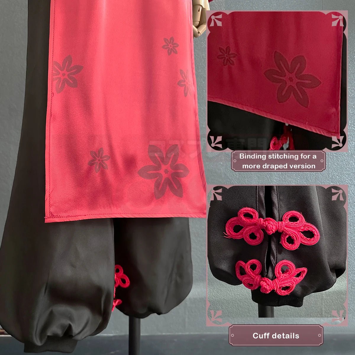 Traje de Cosplay Chigiri de Blue Lock Anime - Kung Fu Rojo con Peluca de Fibras Sintéticas Ajustable - Fantasia Cosera