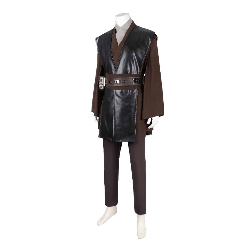 Traje de Cosplay Anakin Skywalker - Capa de Jedi Knight Darth Vader para Halloween Hecho a Medida - Fantasia Cosera
