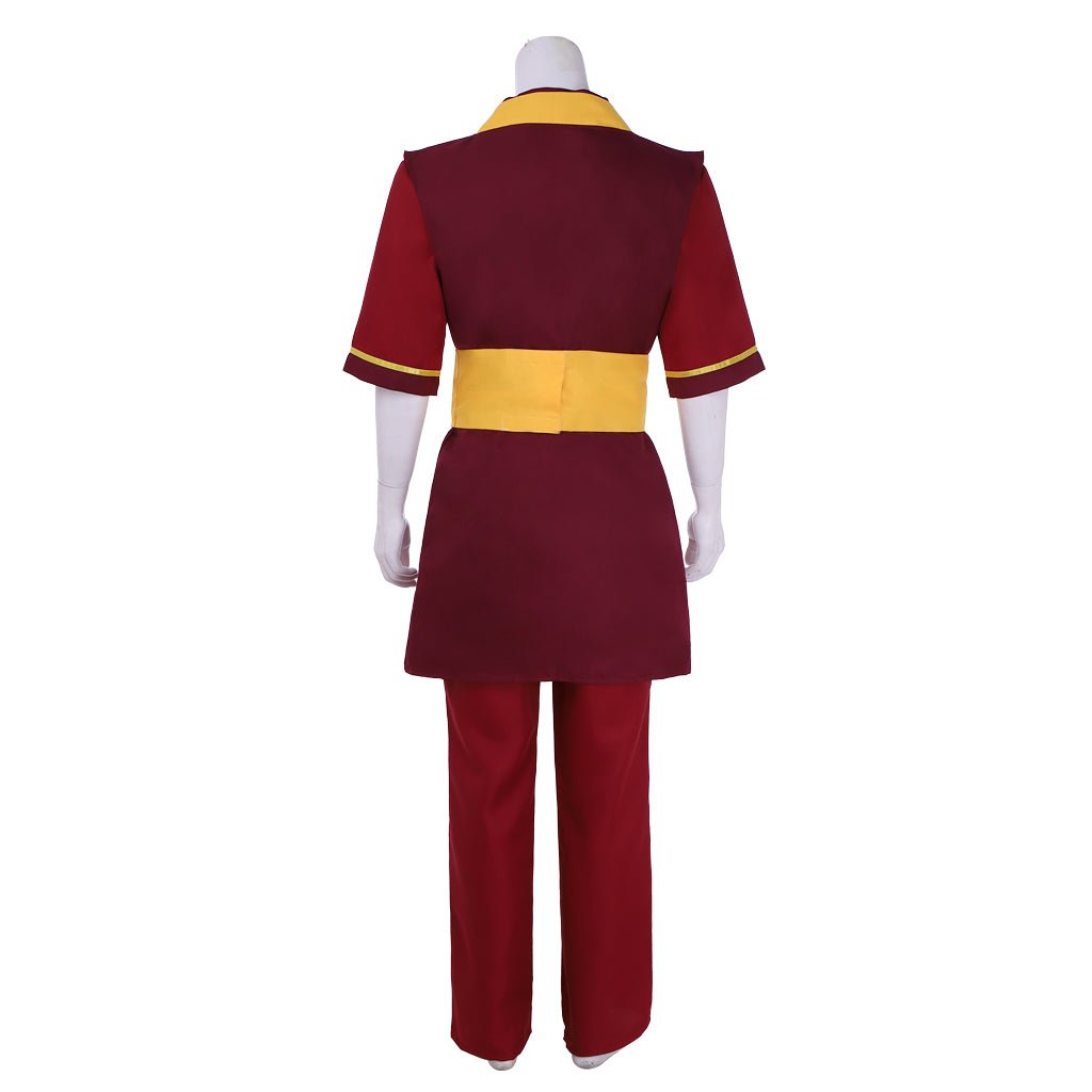 Traje de Zuko para Cosplay | The Last Airbender Avatar - Fantasia Cosera